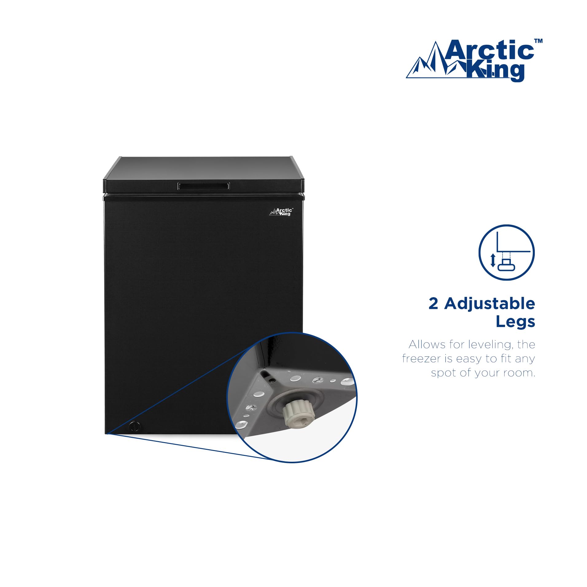 Arctic King Arc050s0arbb 5.0 Cu.Ft Chest Freezer on Fridge.com - View 5