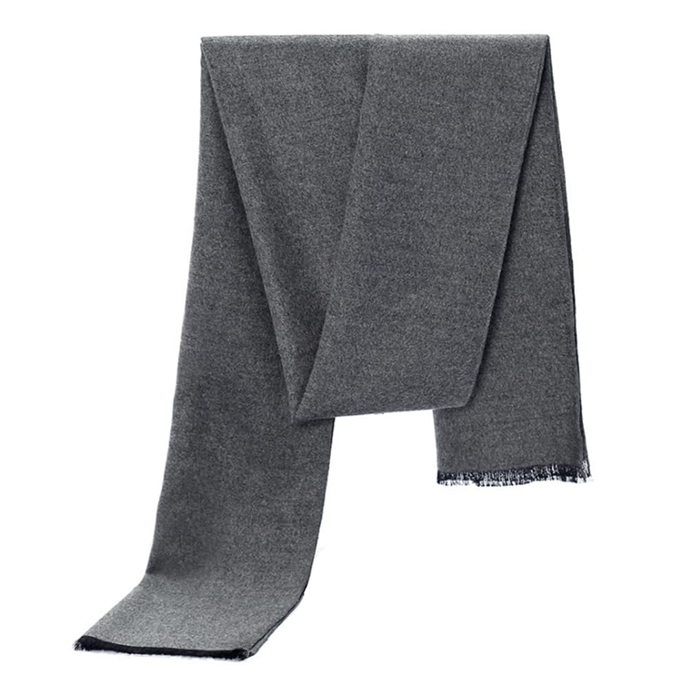 mmyomi Men's Super Knitted Cotton and Silk Plaid Tartan Scarves for Autumn and Winter-picture-21