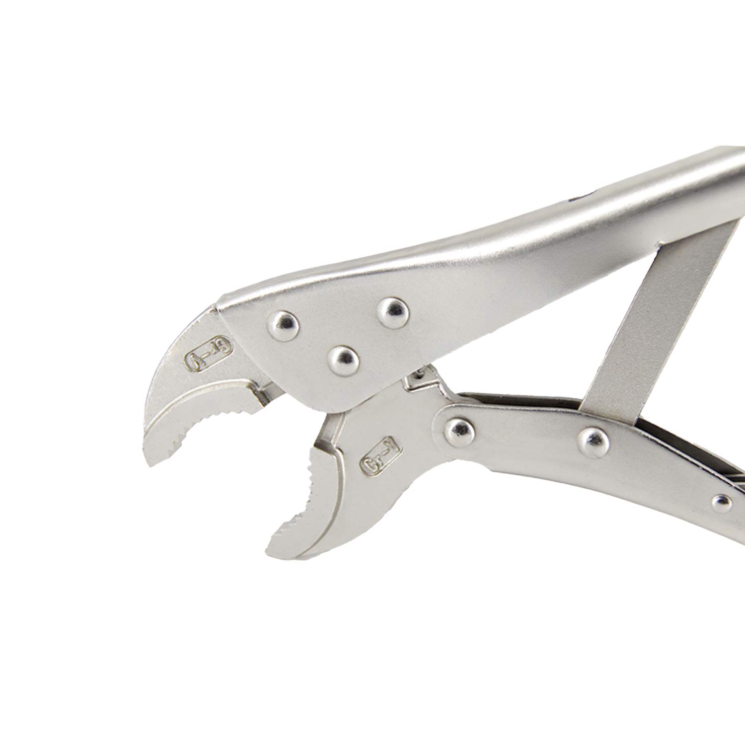 Curved Jaw Locking Pliers,Heavy Duty Locking Pliers, Chrome Vanadium Steel, Curved Jaw Locking Pliers 12-inch