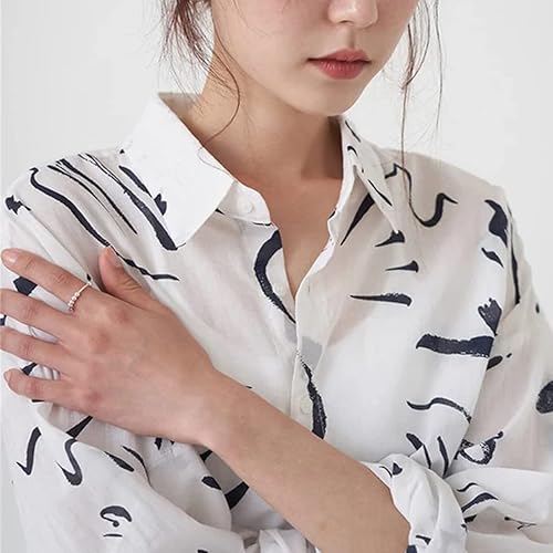 Miniatura 3 de CARSINEL 4 anillos antiansiedad para mujeres y hombres con cuentas giratorias, anillo de alivio del estrés, regalo para niñas