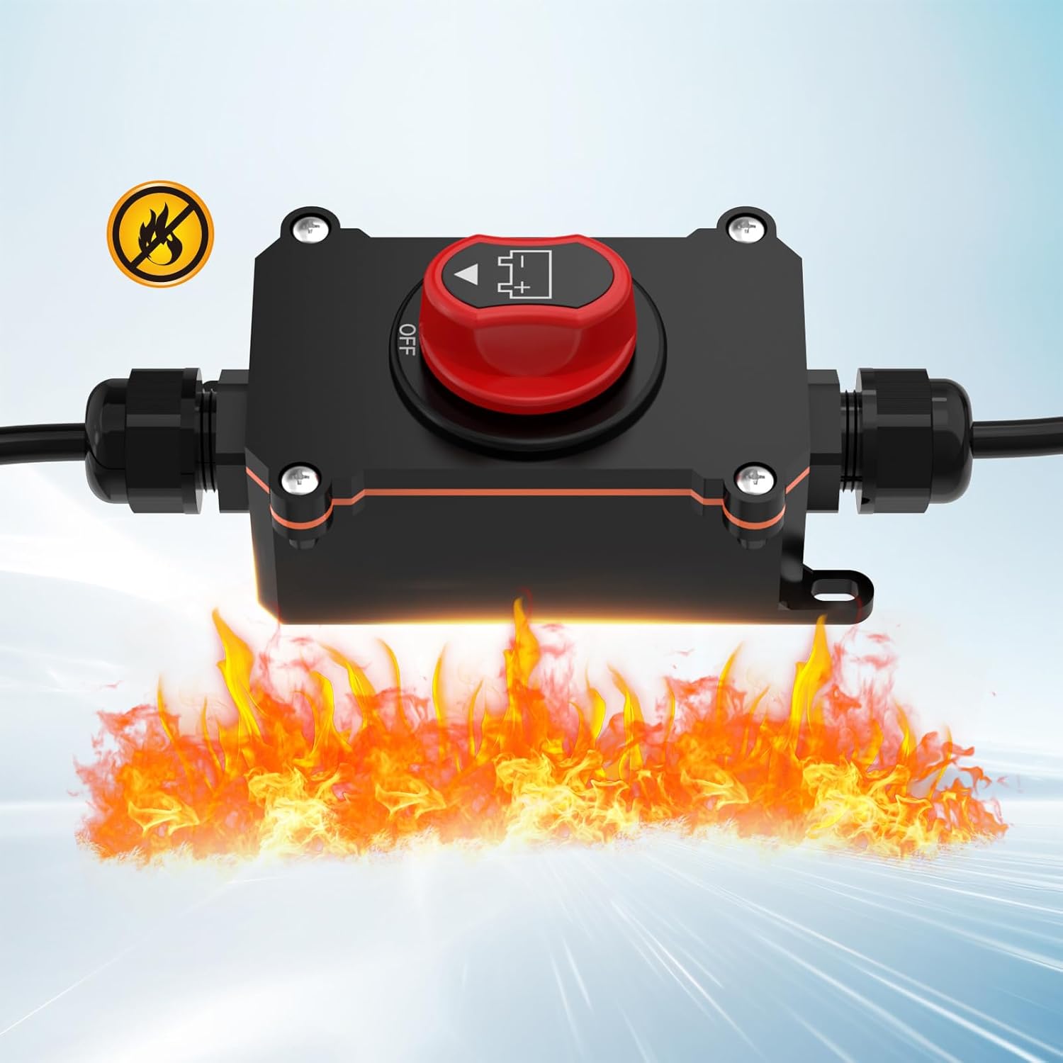 High Current Battery Isolator Switch 12-24V Isolator Switch For Marine Boat Car Truck Motorhome Power Cut Off