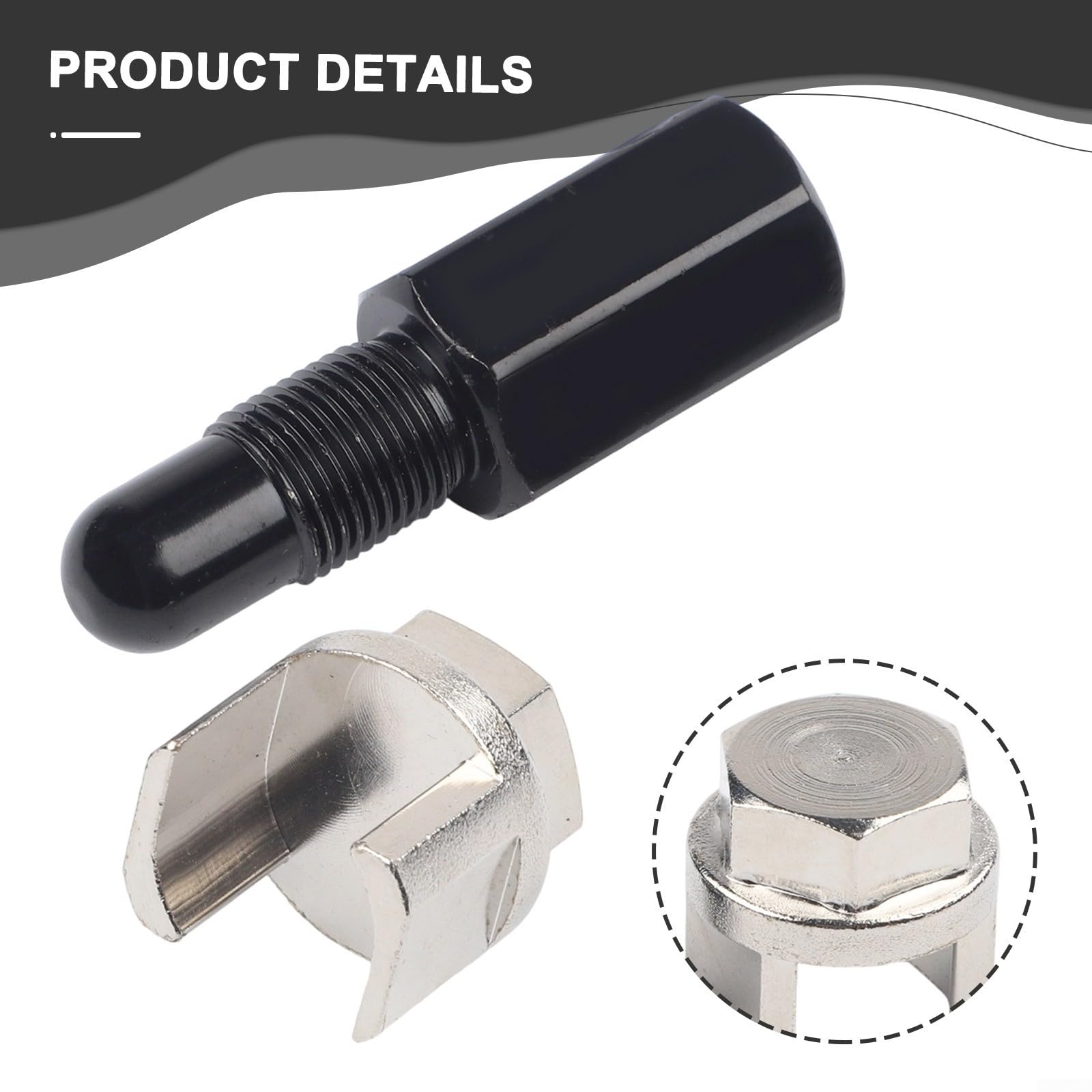 Husqvarna Herramienta de extracción de embrague 14 mm kit tope pistón 2 zapatas para 445 450 455 460