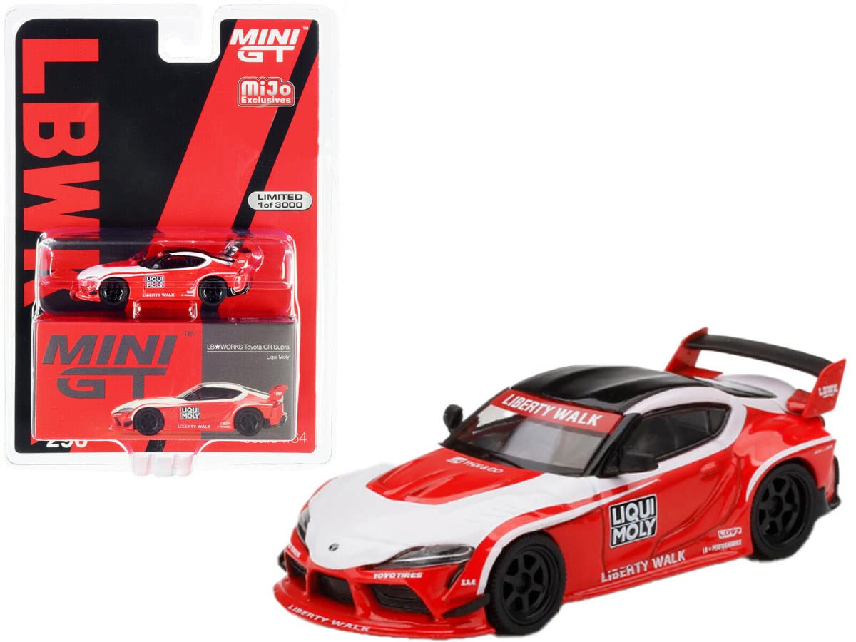 Amazon | MINI GT 1/64 リバティーウォーク GR スープラ リキモリ 左