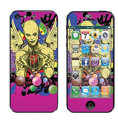 Royal RS, 78909 Sticker Tattoo New Angel For Apple iPhone 5, white
