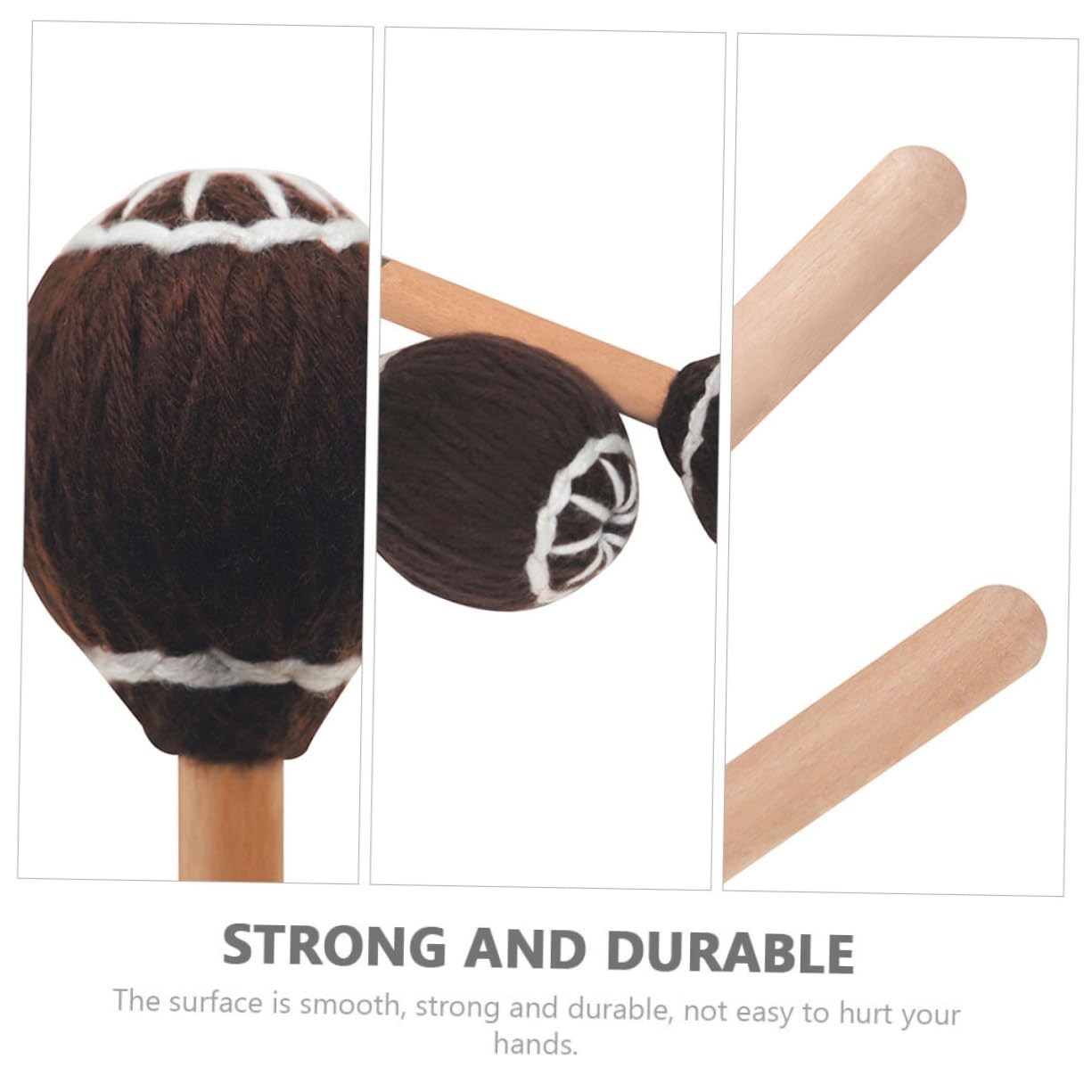 TOYANDONA 20stücke Marimba Schlägel Aus Hochwertigem Ahornholz Langlebig Und Leicht Für Anfänger Und Profis Für Percussion Instrumente Geeignet