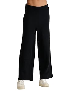 NAADAM Womens Naadam Soft Crop Wide Leg Pants