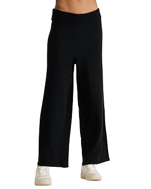 NAADAM Womens Naadam Soft Crop Wide Leg Pants
