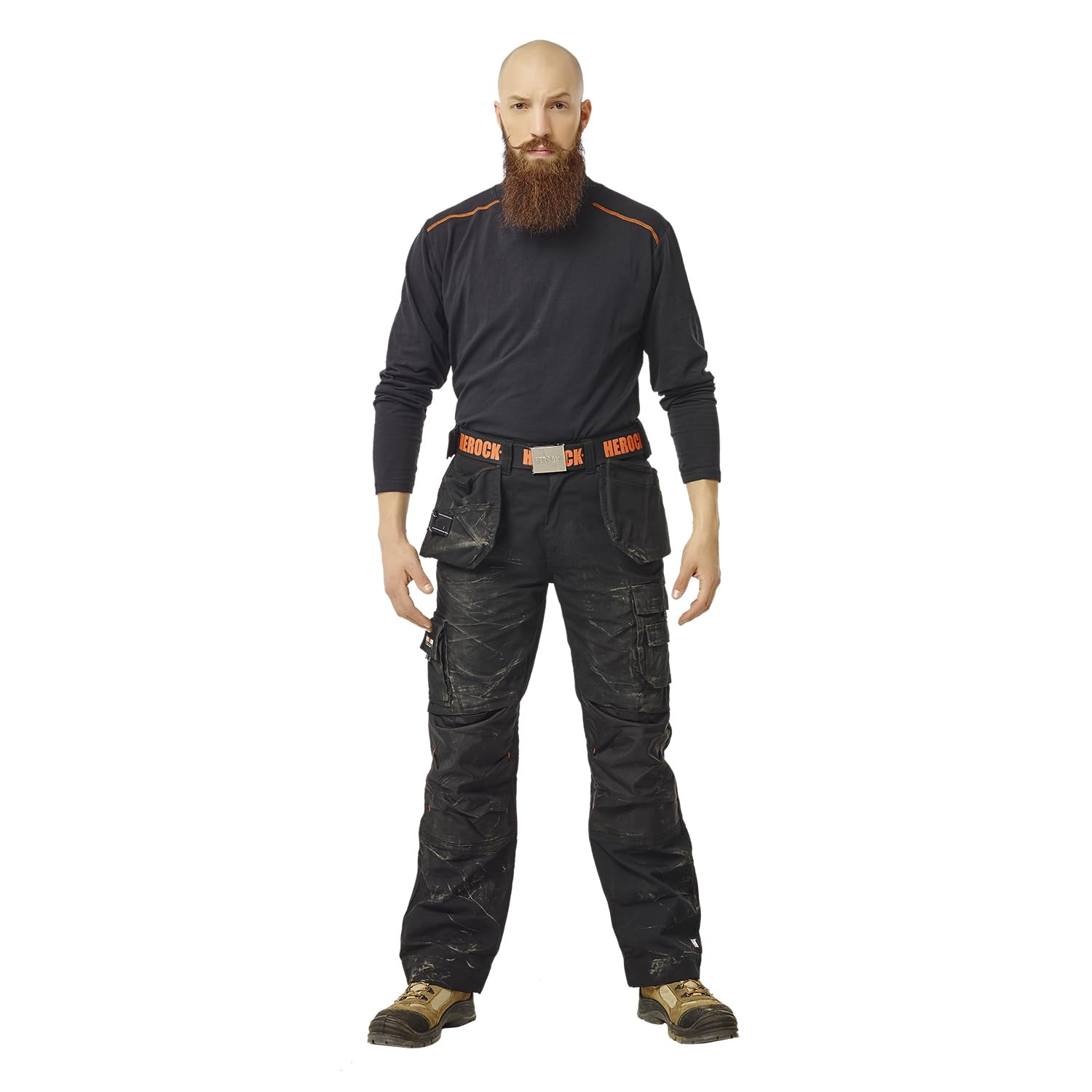 Herock 23MTR1101 Dagan Hose, Schwarz, Größe 52