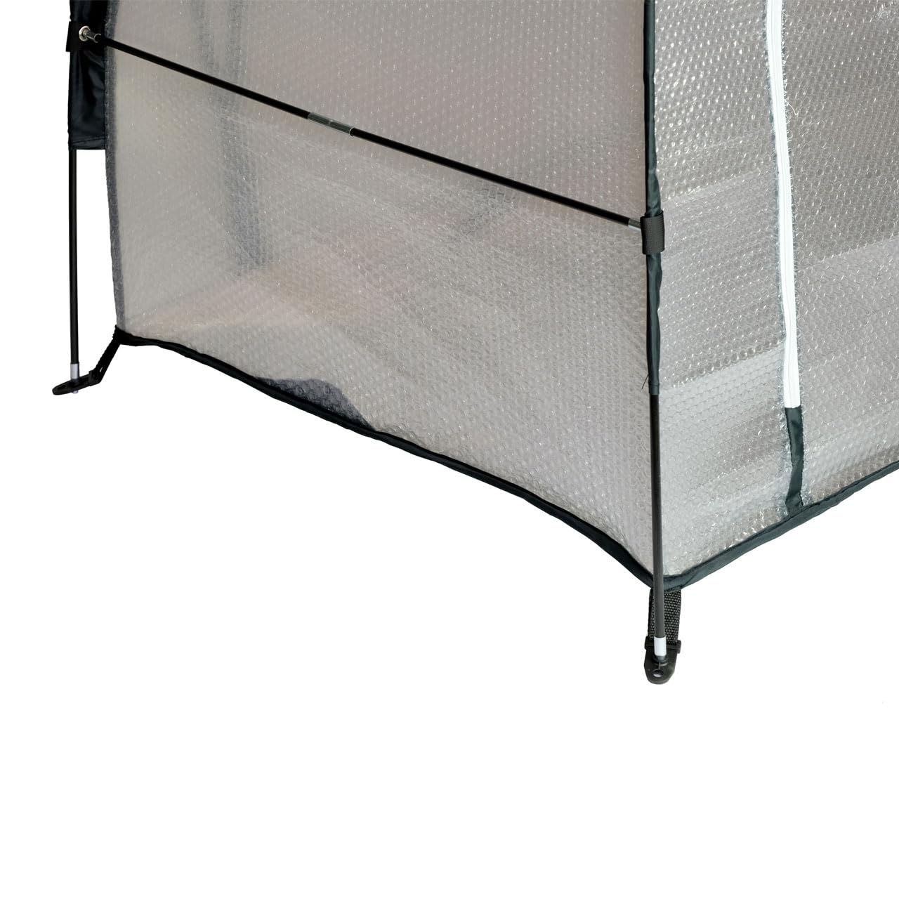Videx Winterschutzelt Ice Extreme | Frostschutzhaus | H: 175 x L: 200: x B: 85 cm | Iso-Noppenfolie | Pflanzen überwintern | mobiles Gewächshaus| ganzjährig nutzbar
