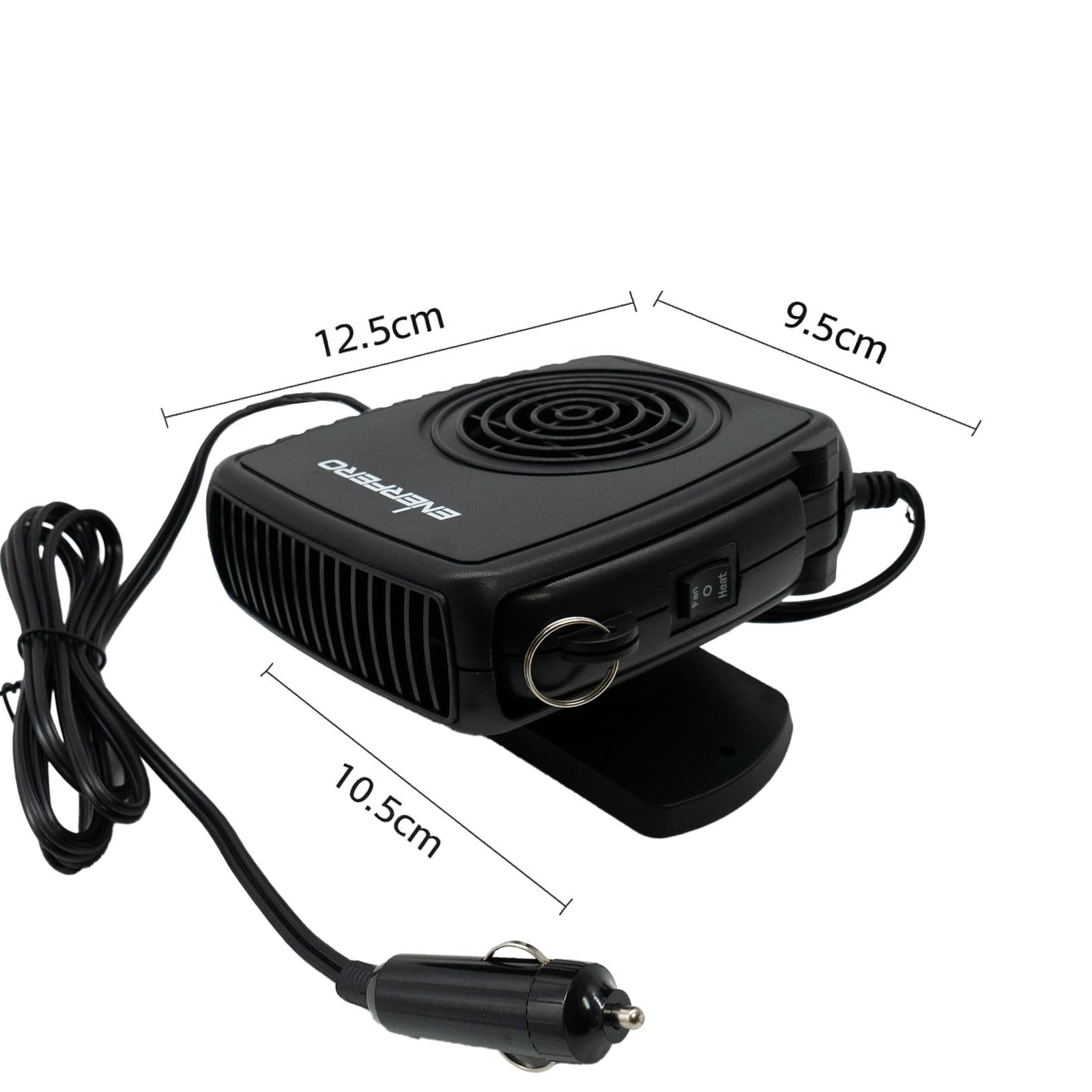 calefactor coche 12v,Kit de Calefacción Invierno Coche 150W calefactor coche mechero,niebla Coche Ventilador Calefacción Refrigeración 2 en 1 para Parabrisas