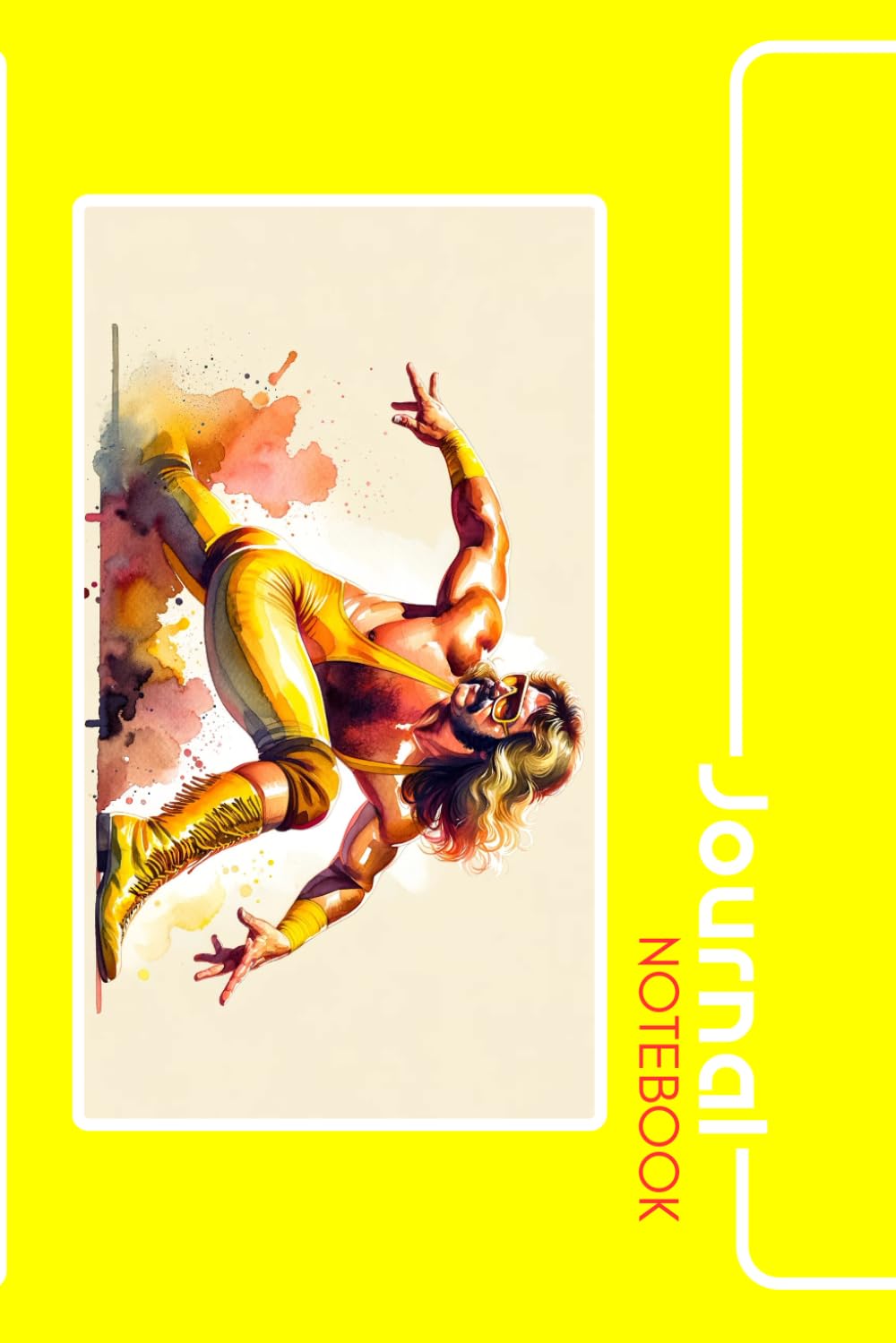 Trapper Keeper Style Personal Journal - Pro Wrestler