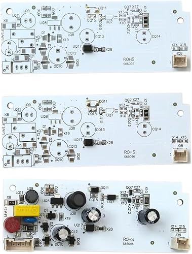 GRABOTE Tablero de luces para refrigerador, 1 controlador LED W10515058 + 2 piezas W10515057 para refrigerador Kenmore 10641153211