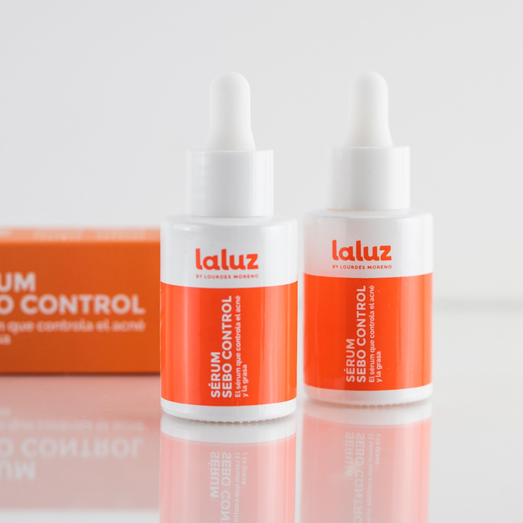 Lourdes Moreno I Serum Sebo Control I Controla El Acné Y La Grasa Facial I Serum anti acne | Skincare | Crema Antiacne Adolescentes y Adultos | Elimina los granos cara |30 ml |