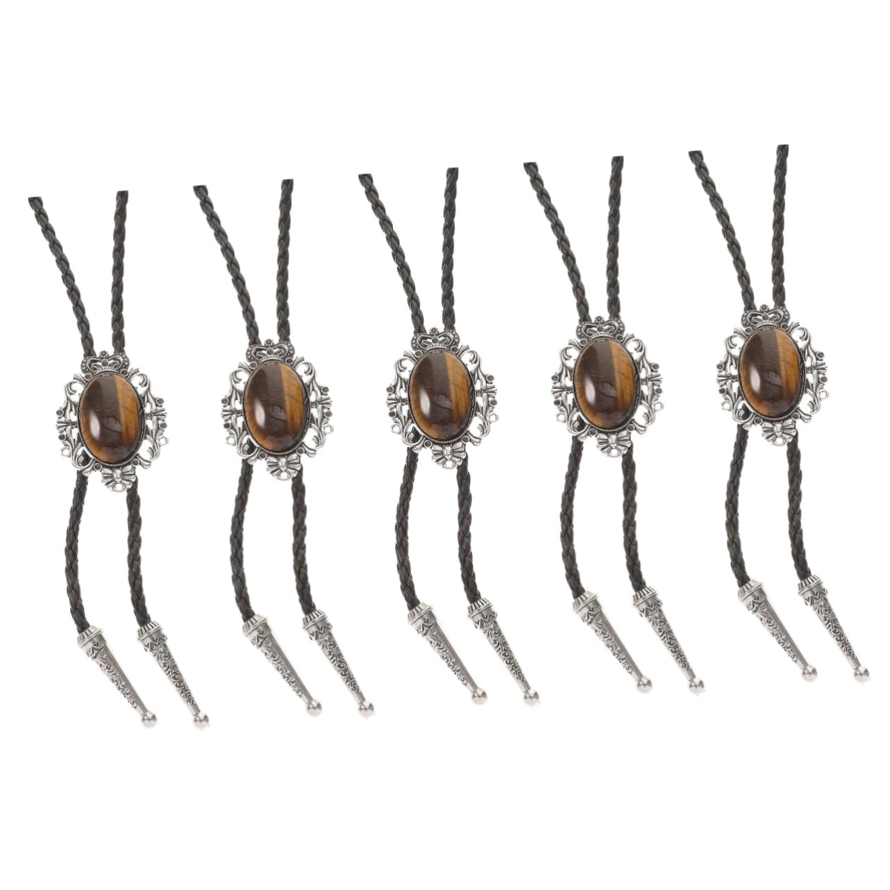 Bijoux pour Femmes de Qualité : Parure Agate et Collier Cravate - 4