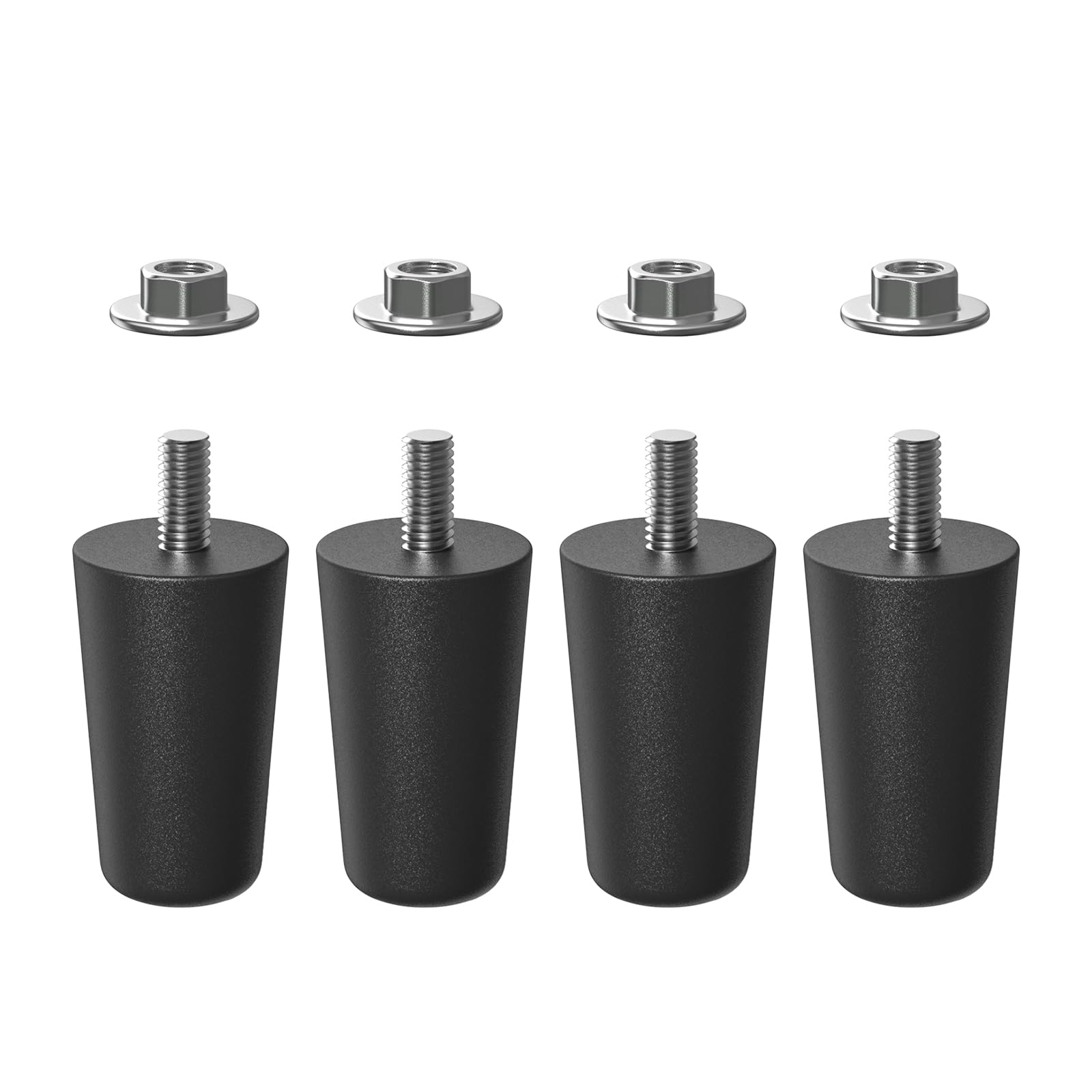Adjustable Rubber Feet for Blackstone Griddle Parts,Leveling Feet Kit for Blackstone 17