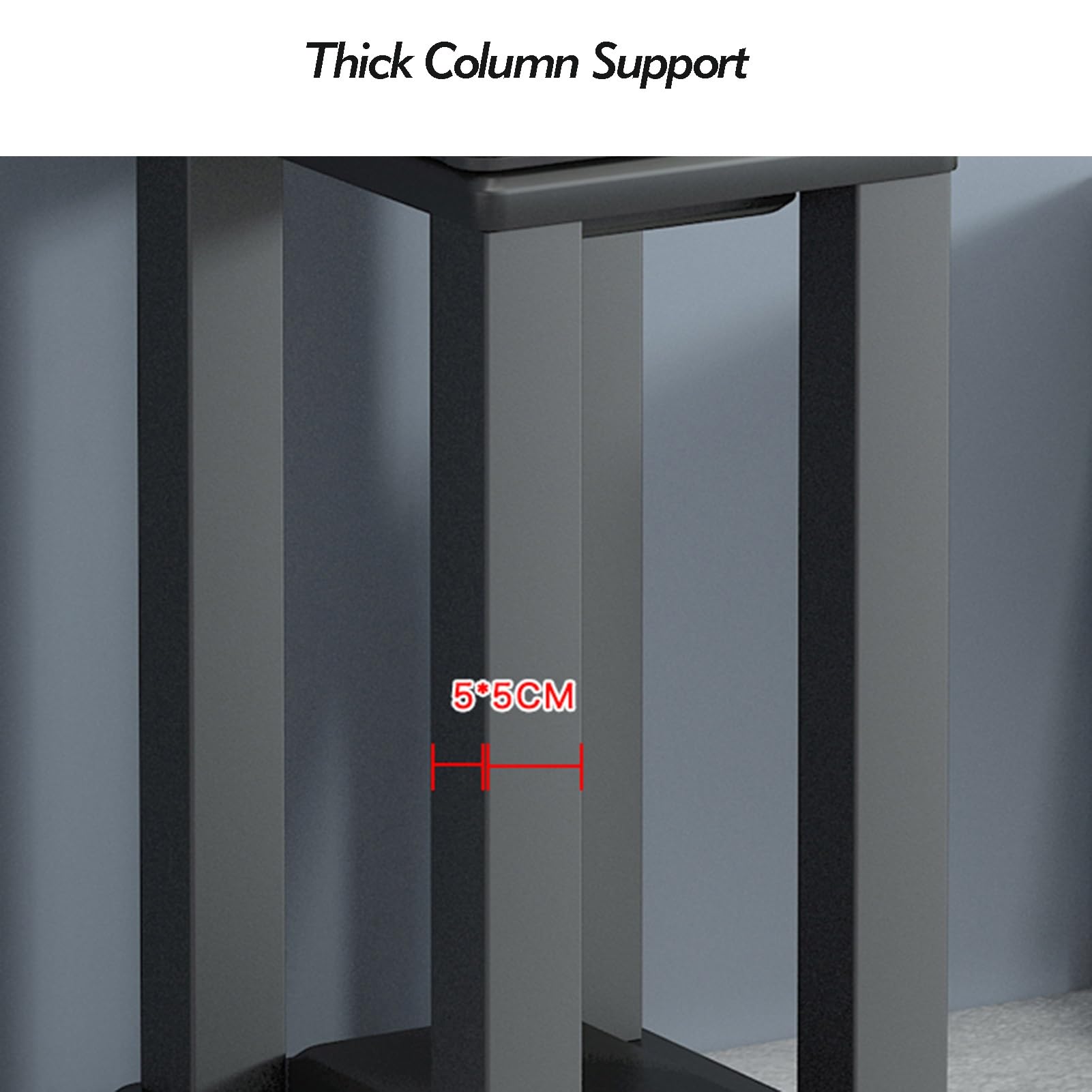 Supporti per diffusori da Pavimento, Cornice in Legno da Pavimento Universale Facile da Montare(Style 1)