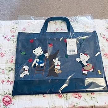 Amazon.co.jp: familiar ファミリア りんご デニム バッグ 70周年 限定