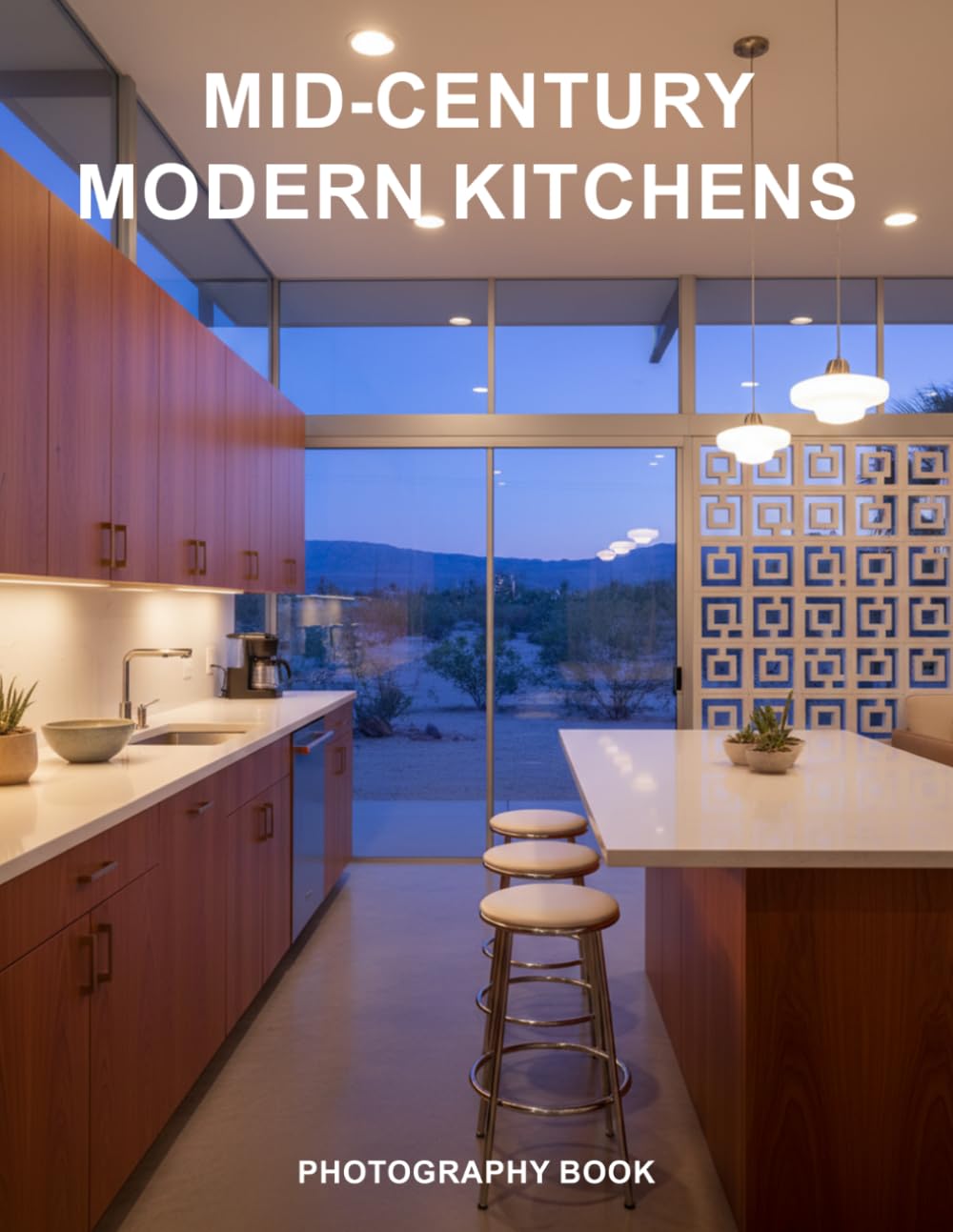 Mid-Century Modern Kitchens Photography Book: Iconic Retro Kitchen Interior Design and Atomic Age Home Decor Photography