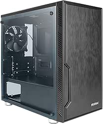 Antec VSK10 Window Value Solution Series Highly Functional Micro-ATX Case,