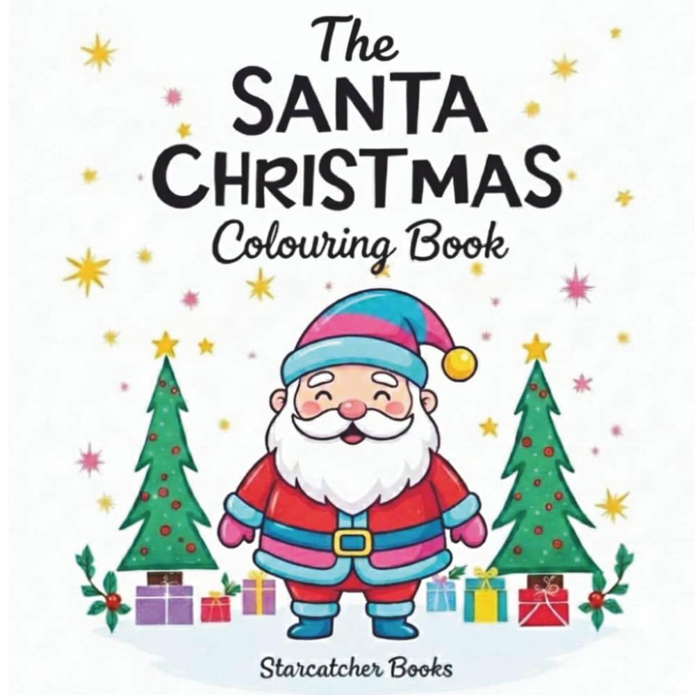 The Santa Christmas Colouring Book
