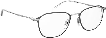 Levi's Men's LV 5010 Rectangular Prescription Eyeglass Frames, Matte Grey/Demo Lens, 52mm, 19mm
