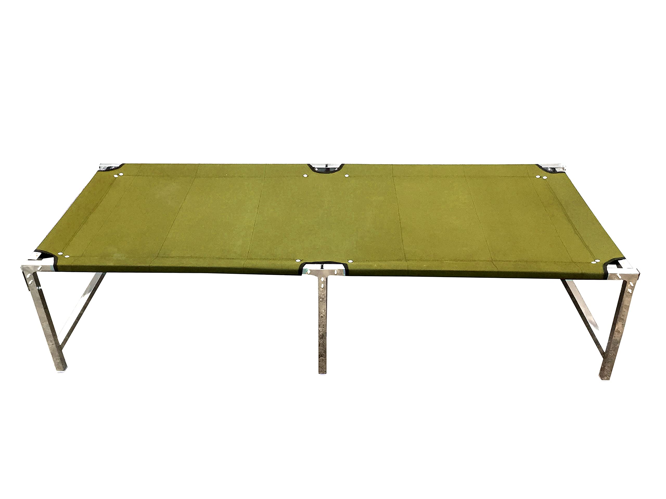 Gokich Stainless Steel Folding Bed for Sleeping Guest Single Portable Bed Frame Palang Cot for Camp Bed (Set of 1 pcs) (B0937F4QW4) Amazon Price History, Amazon Price Tracker