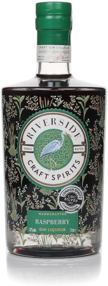 Riverside Spirits Raspberry Gin Liqueur, 70 cl