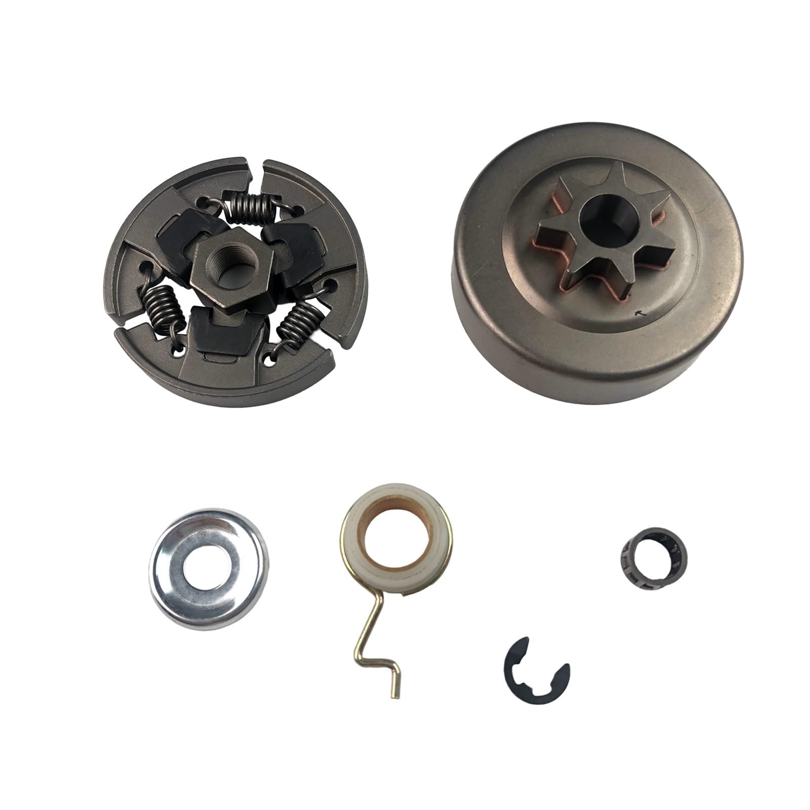 Kit embrayage MS251 pas 0.325 pignon 7 dents avec rondelle pour tronçonneuse MS231