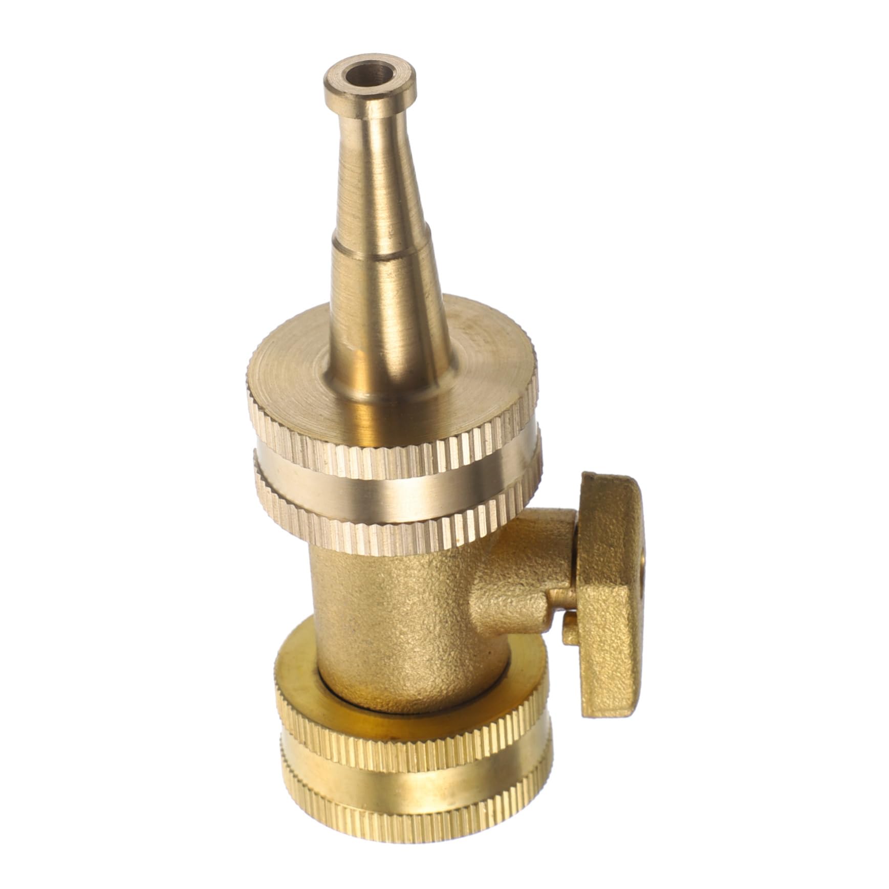 UPKOCH 2 Sätze Messingdüse Sprühgerät Jet Ventile des Tropfbewässerungssystems Bewässerungsventil Absperrventile Gartendüse Gartenschlauchabschaltventil Wasserventile Golden
