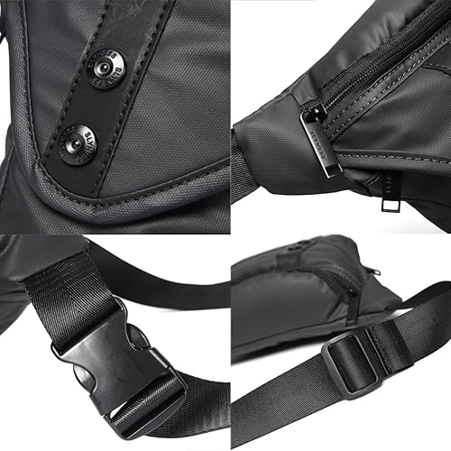 Miniatura 8 de Bolsa táctica militar impermeable para la pierna, para motocicleta, bicicleta, multifuncional, para el muslo, senderismo, viajes, pesca, cintura