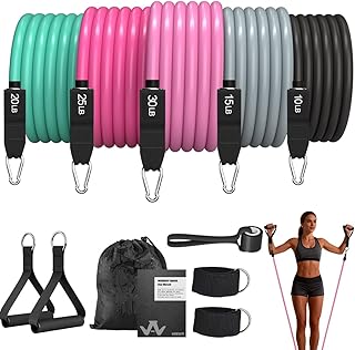 WHATAFITResistance Bands Set with Handles Lahore, Karachi - Pakistan