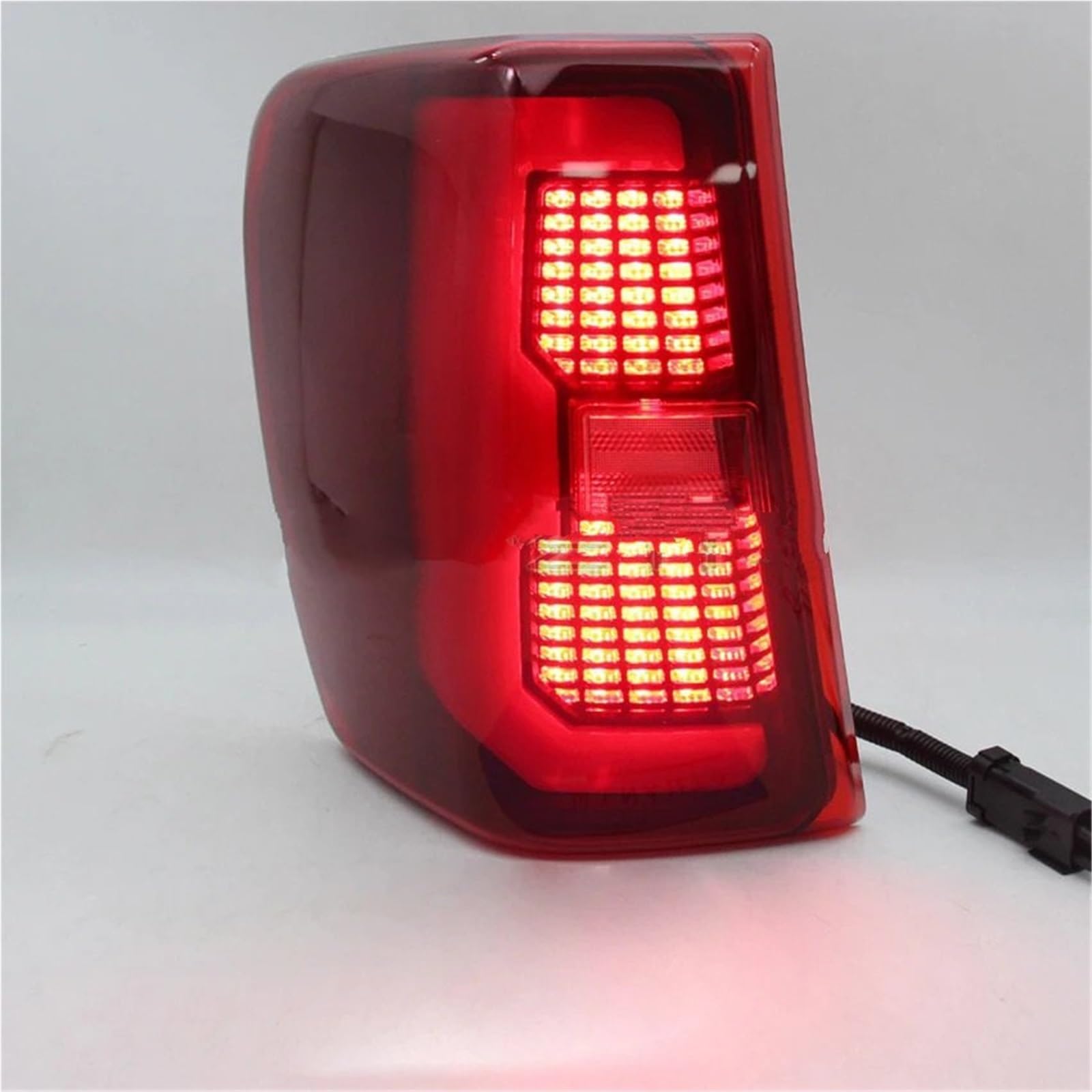 Lampa tylna zespolona Halogen światła Zestawy świateł tylnych LED do samochodów Jeep Grand Cherokee 1999-2004 Akcesoria oświetleniowe(Black 1 pair)