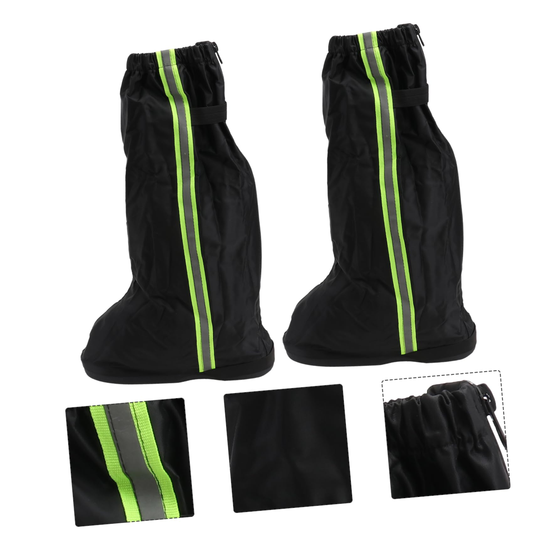Toddmomy Funda Impermeable para Zapatos Protección Larga para Unisex para Exteriores Raquetas De Nieve Duradera Ligera para Senderismo Botas De Senderismo De Goma Color