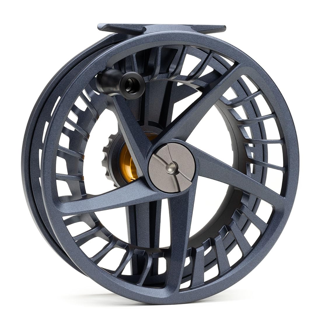 LAMSON | Liquid Max Fly Fishing Reel | Saltwater | Super Large Arbor, Pressure cast Aluminum, Waterproof Big Game Drag