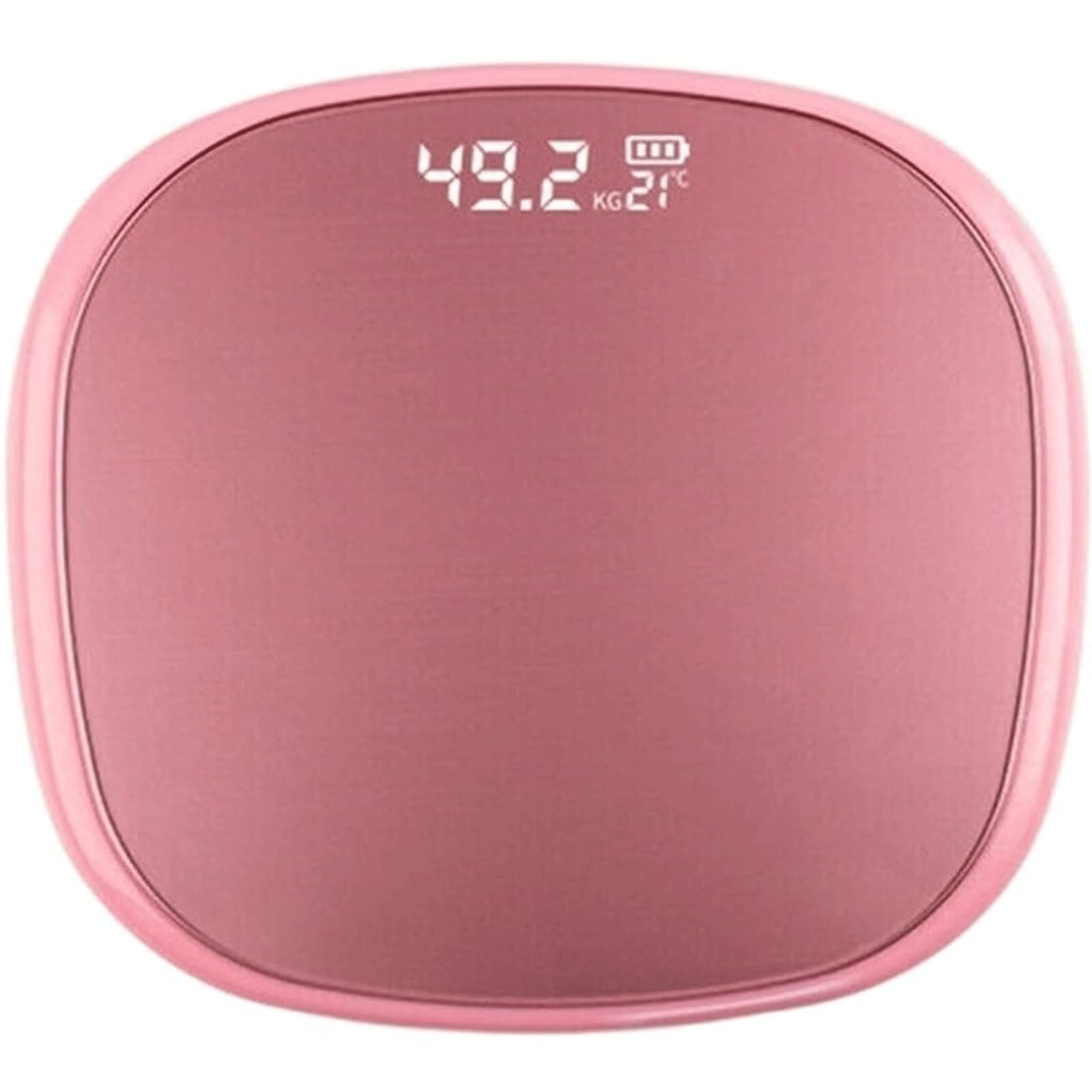 GFJHdfhE Scales for Body Weight, Portable Digital Human Scale Rechargeable Body Fat Multifunctional High Precision Sensors