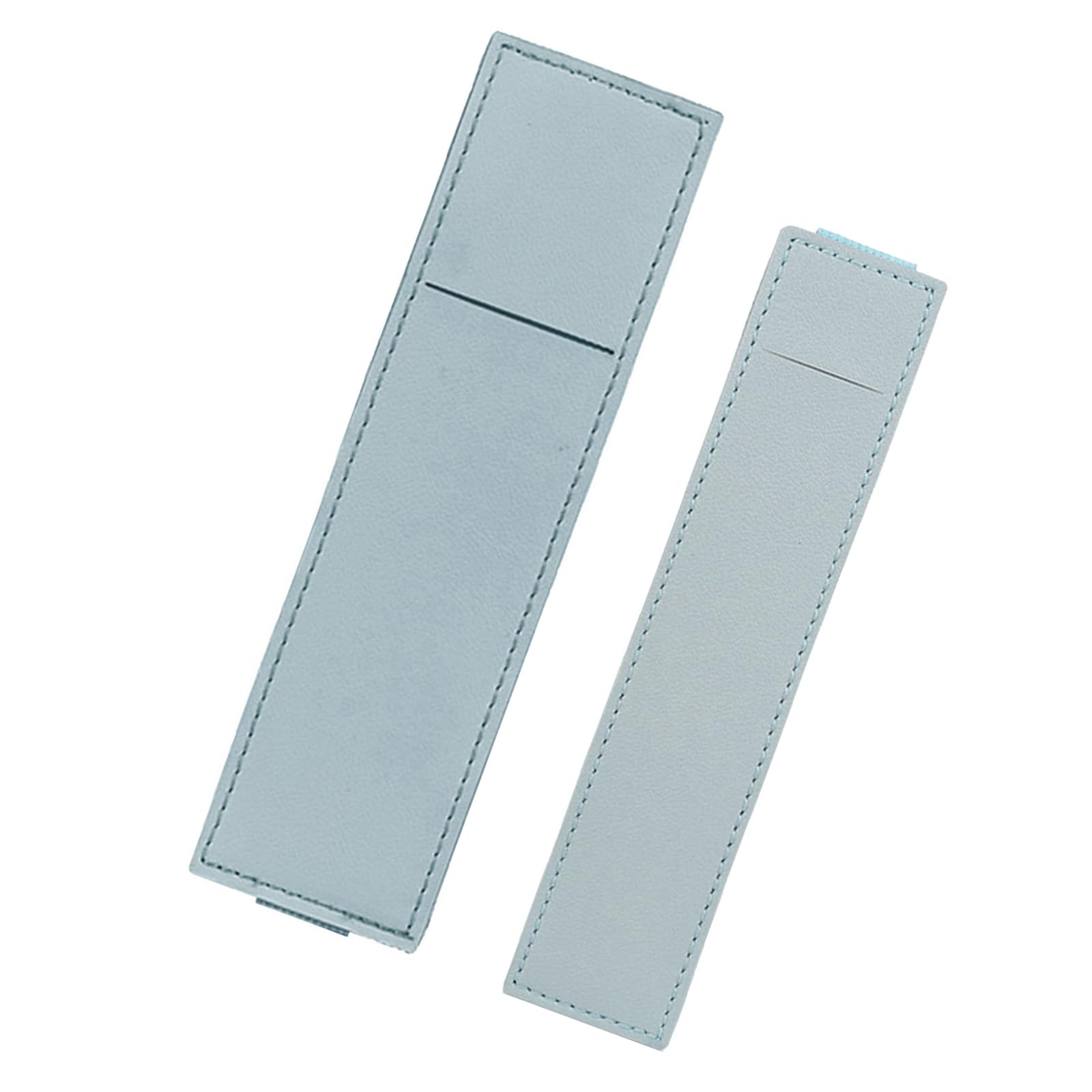 ordinarYone 2Pcs Pencils Case with Adjustable Elastic Bands Leather Pencil Pouches Notebook Pen Organiser for Hardcover Journal