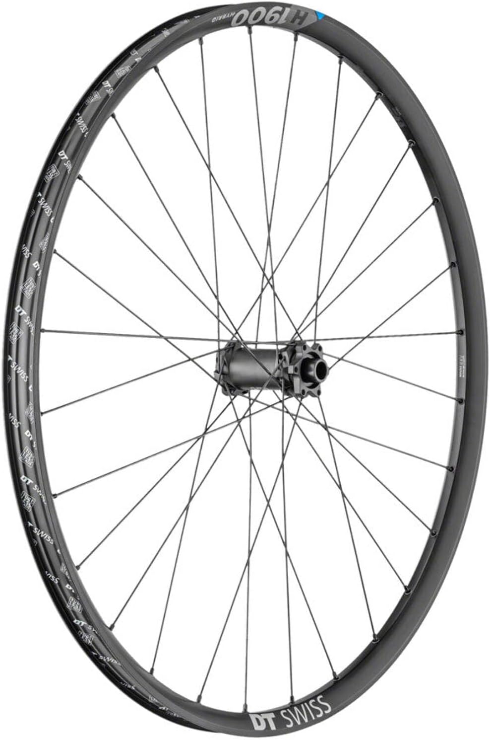 DT Swiss H 1900 Spline Front Wheel - 27.5 15 x 110mm 6-Bolt Black