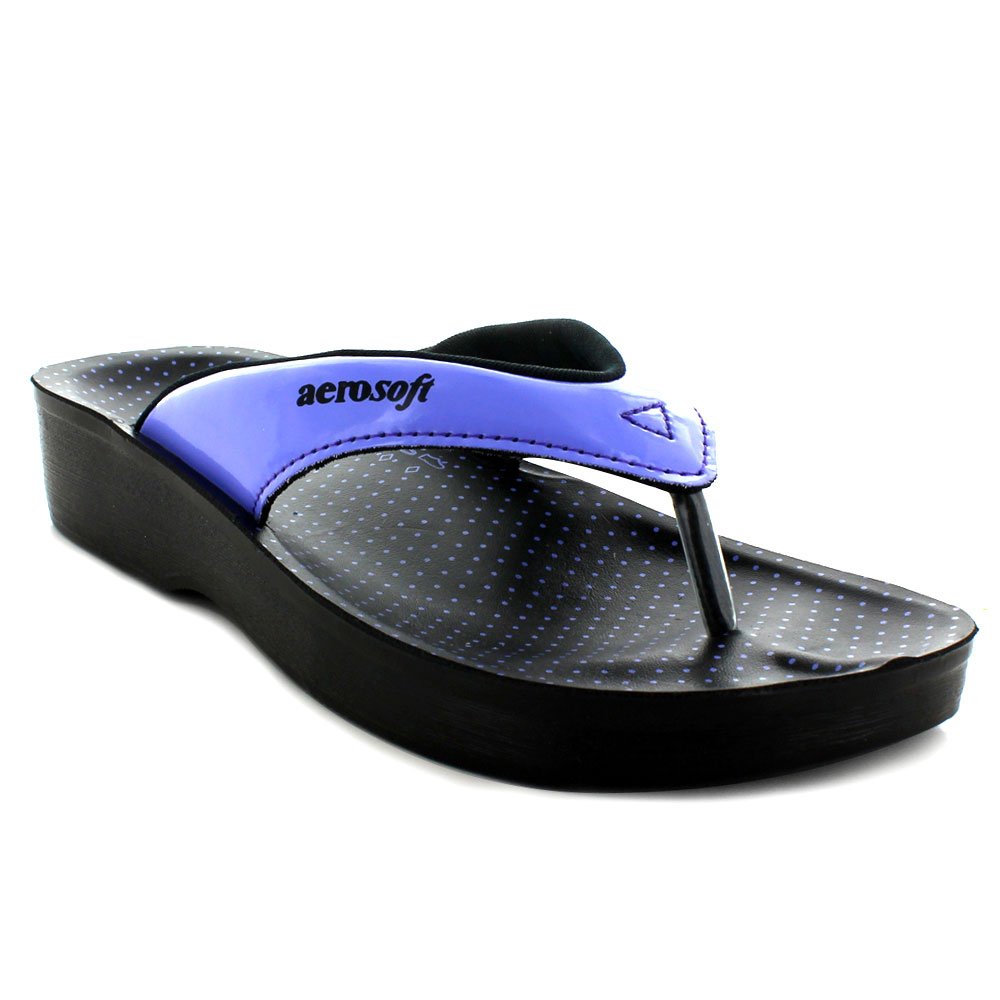 Original Womens’ Thong Style Sandals with Printed Footbed | Comfortable Arch Supportive Walking Sandals (US 08, Snowdonia Purple)