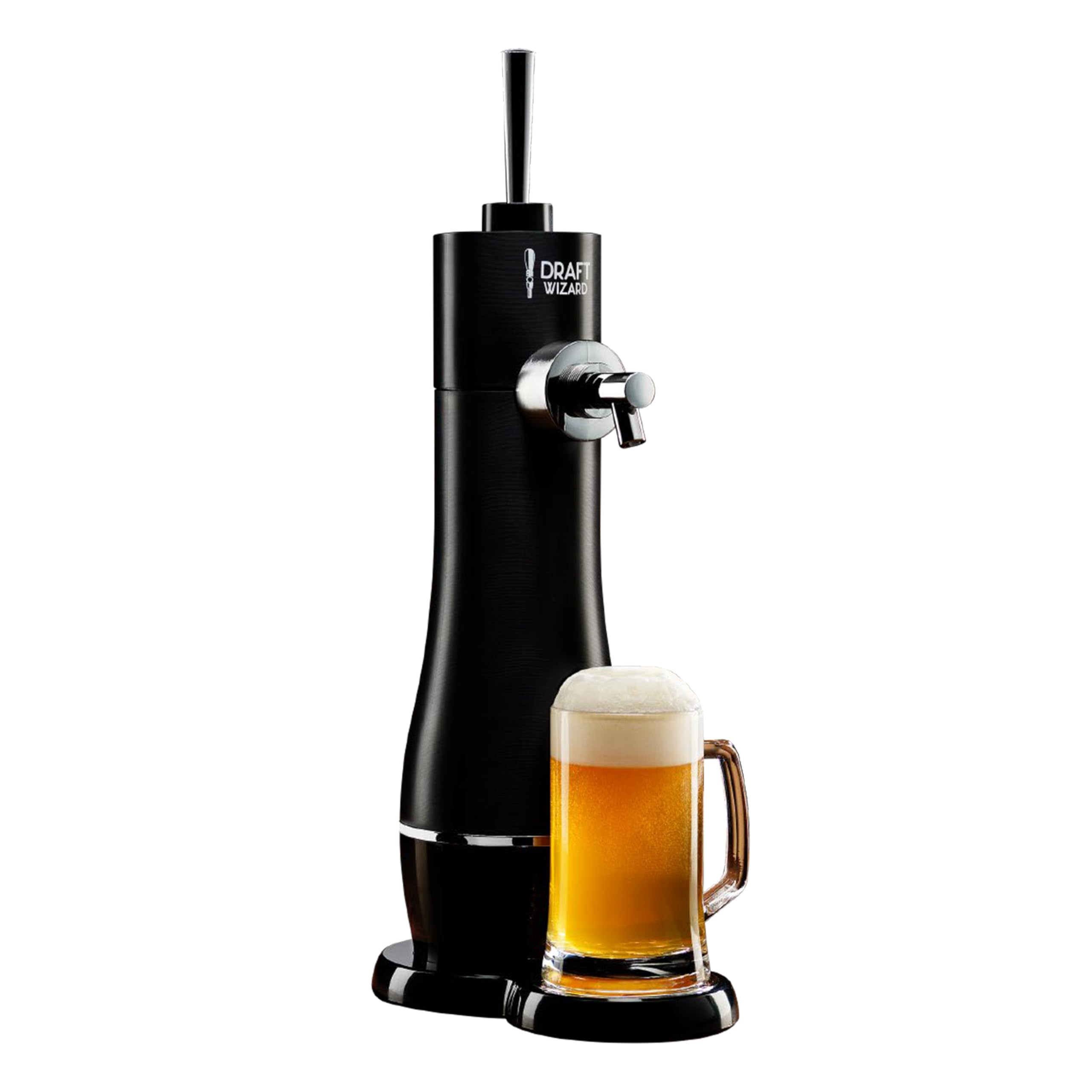 Menkind Draft Wizard Distributeur de Bière à Frothage Ultrasonique pour Maison, Édition Can & Bouteille