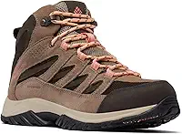 Sapato feminino Crestwood Mid impermeável para caminhada