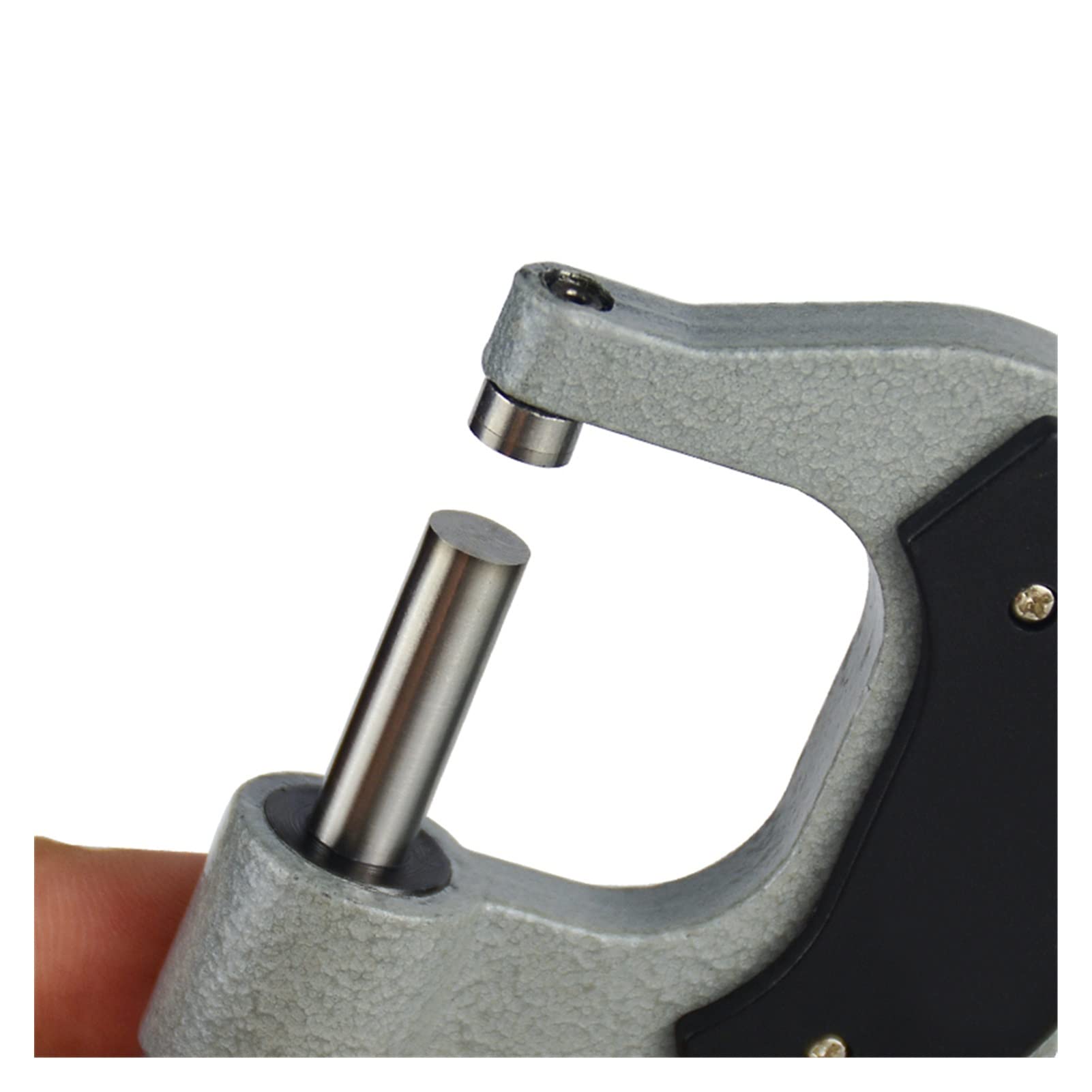 Mikrometr, Mikrometr zaciskowy 0-25mm 0-25 mm 0,01 Przechowywanie Metryczny Miernik Suwmiarka do pomiaru stali węglowej(0-25mm A Type)