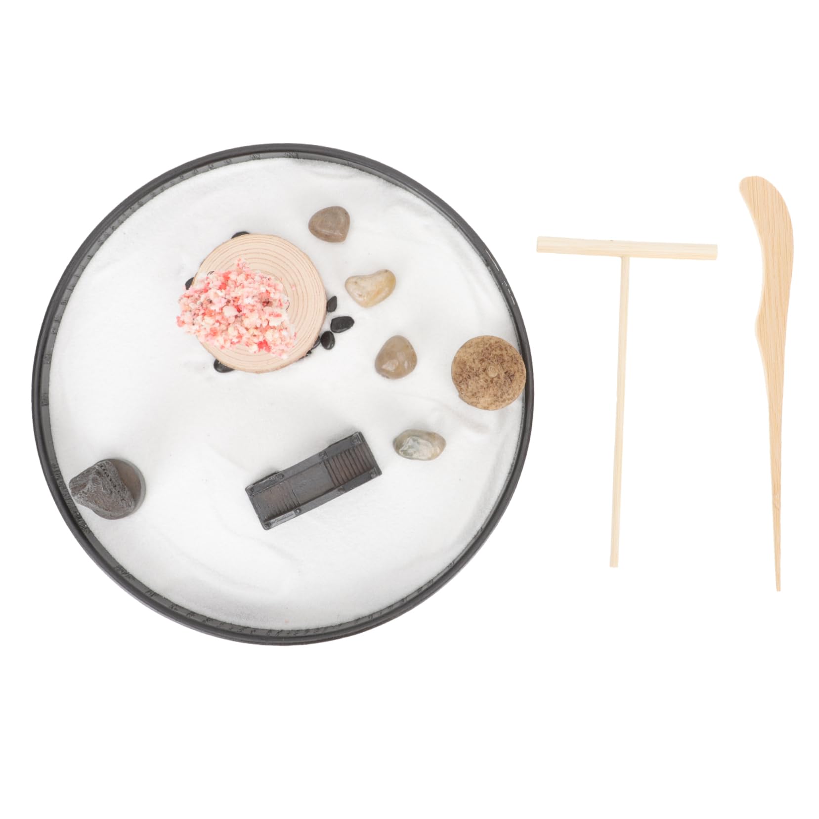 ERINGOGO 1 Zen Table Decoration Chic Microlandscape Home Furnishing Sand Zen Garden