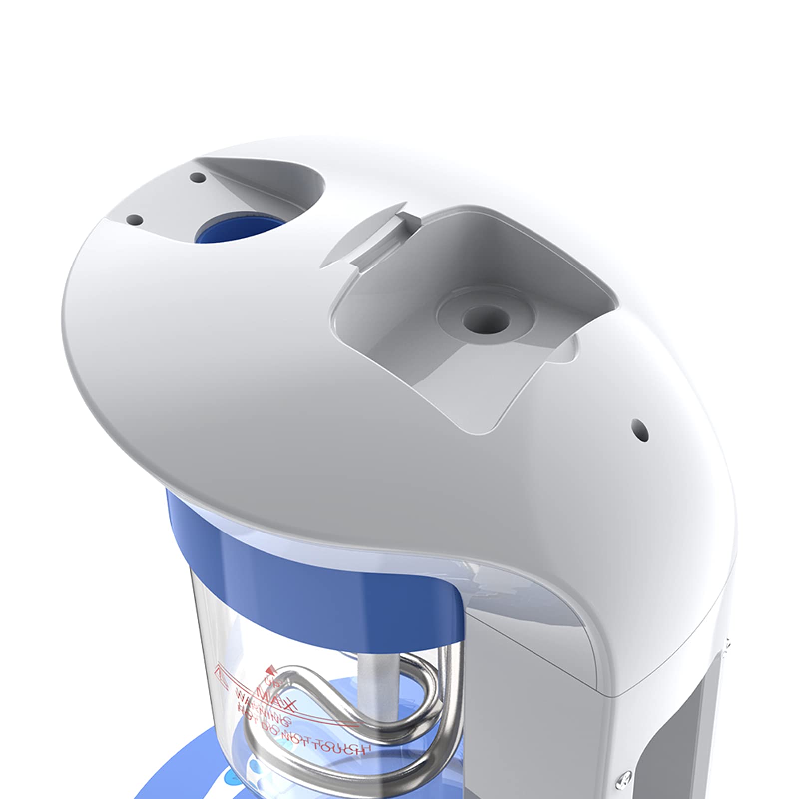 Vaporizzatore Facciale Ozono Ionico con Rotazione 360°, Aromaterapia e Speg | Dispositivo in ABS per pulizia profonda, idratazione e controllo , ideale per uso domestico con oli essenziali, vapo