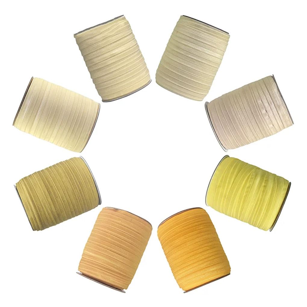 Solidny elastyczny pasek 1,5 mm 15 mm opaska do włosów opaska na głowę sukienka DIY szycie wykończenia 50 100 jardów przez szpulę biała 15 mm #100 jardów