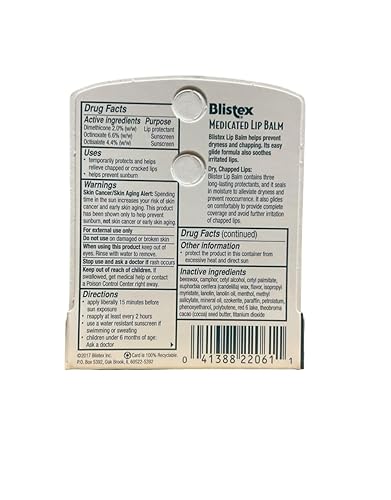 Miniatura 2 de Blistex Bálsamo labial medicado SPF 15 015 oz paquete de 12
