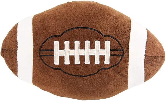 11 inch Football Plush Pillow Fluffy Stuffed Throw Pillows Football Sports Ball Pillow Soft Durable Sports Toy Sofa Room Decoration