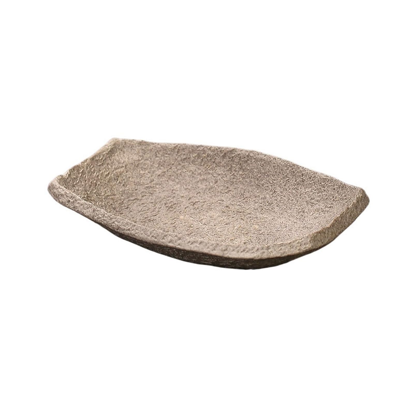 K5C7S3W9D6 plant dish saucer Creativity Home Ceramic Drip Tray Tabletop Imitation Stone Flower Arranging Saucer