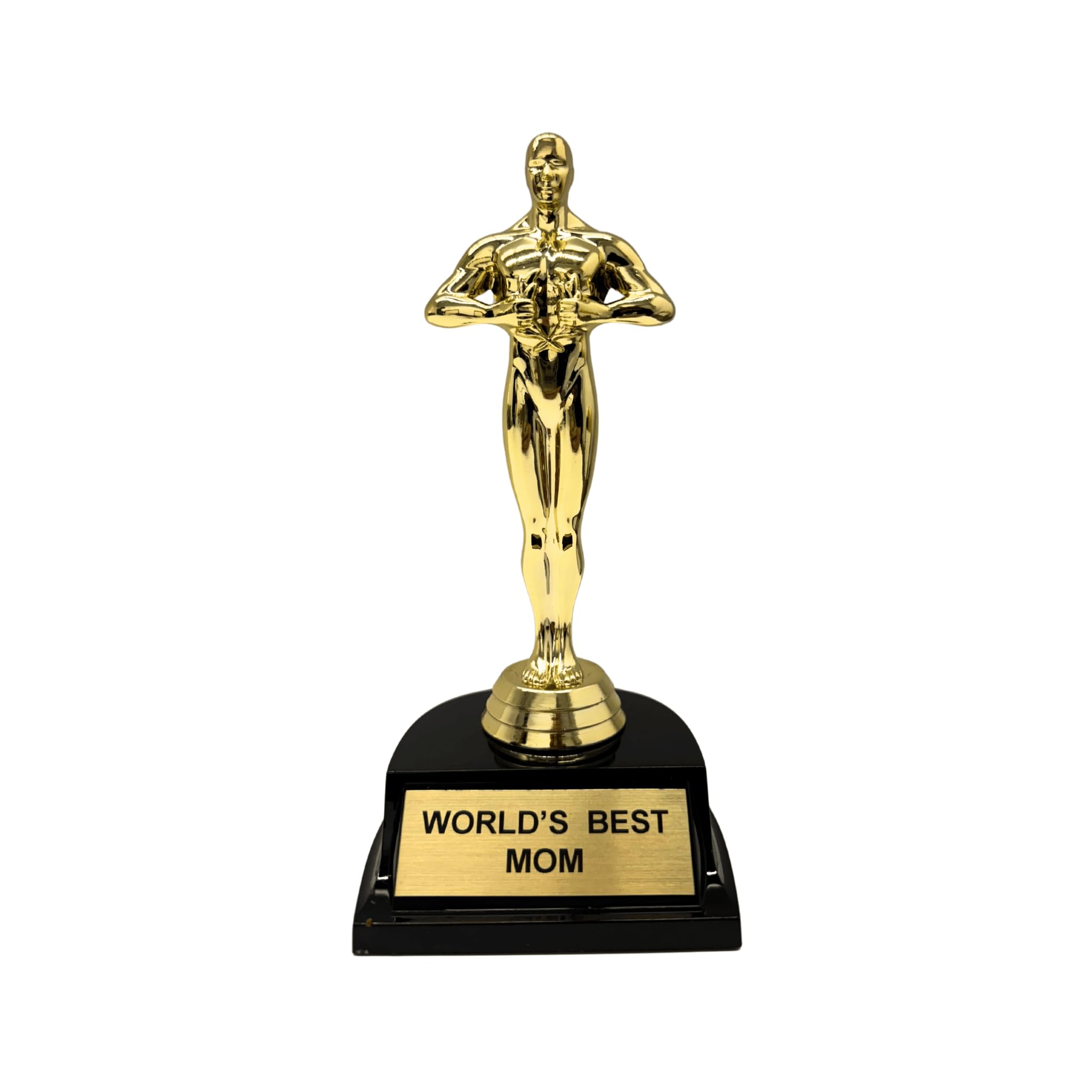 World's Best Mom 7" Trophy Award – Premium Gift with Weighted Base