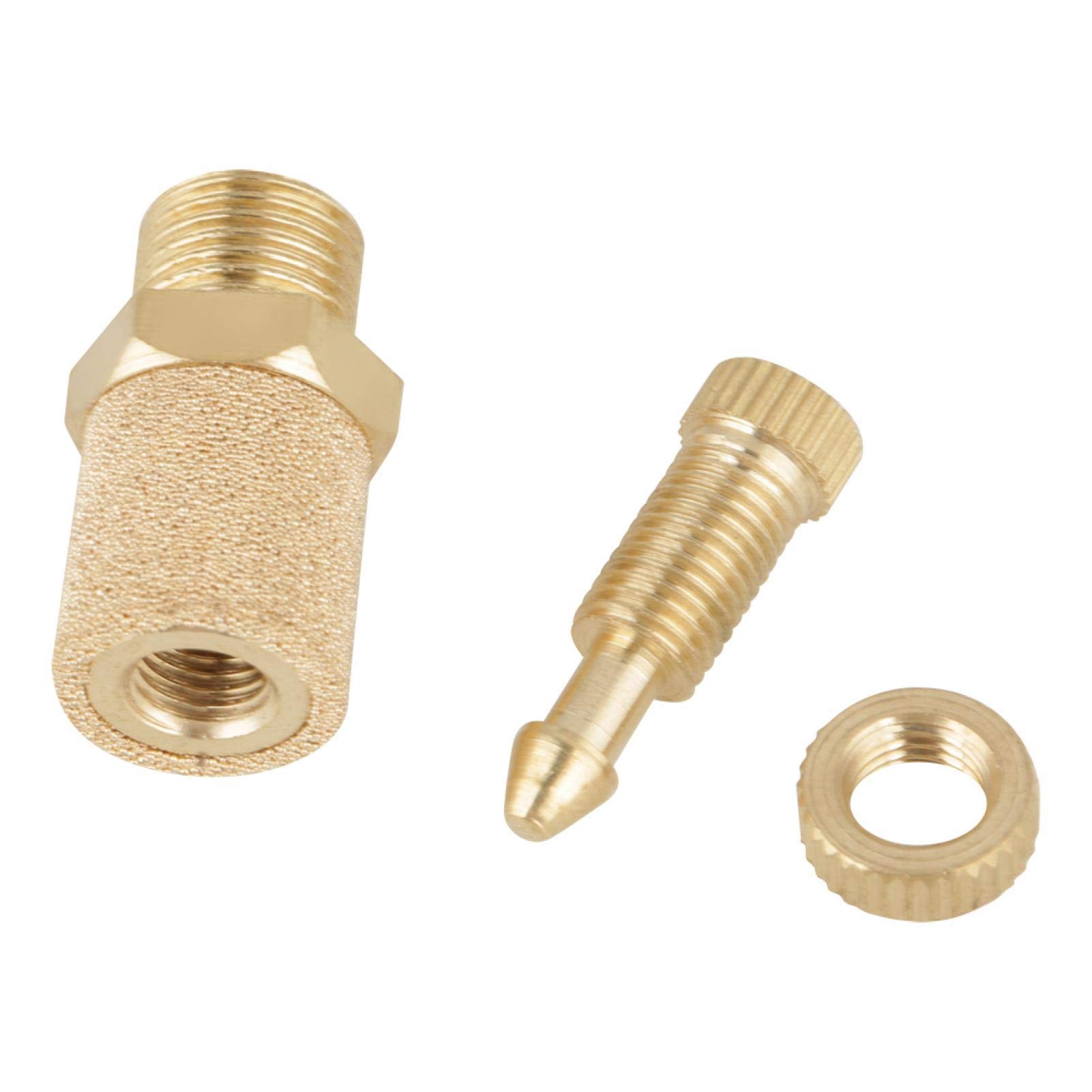 Pneumatischer Schalldämpfer Messing Oumefar 5-tlg - Messing Mit 1/8 BSP Gewinde Pneumatische Schalldämpfer Pneumatischer Schalldämpfer Messing Oumefar 5-tlg - Messing Mit 1/8 BSP Gewinde Pneumatische Schalldämpfer
