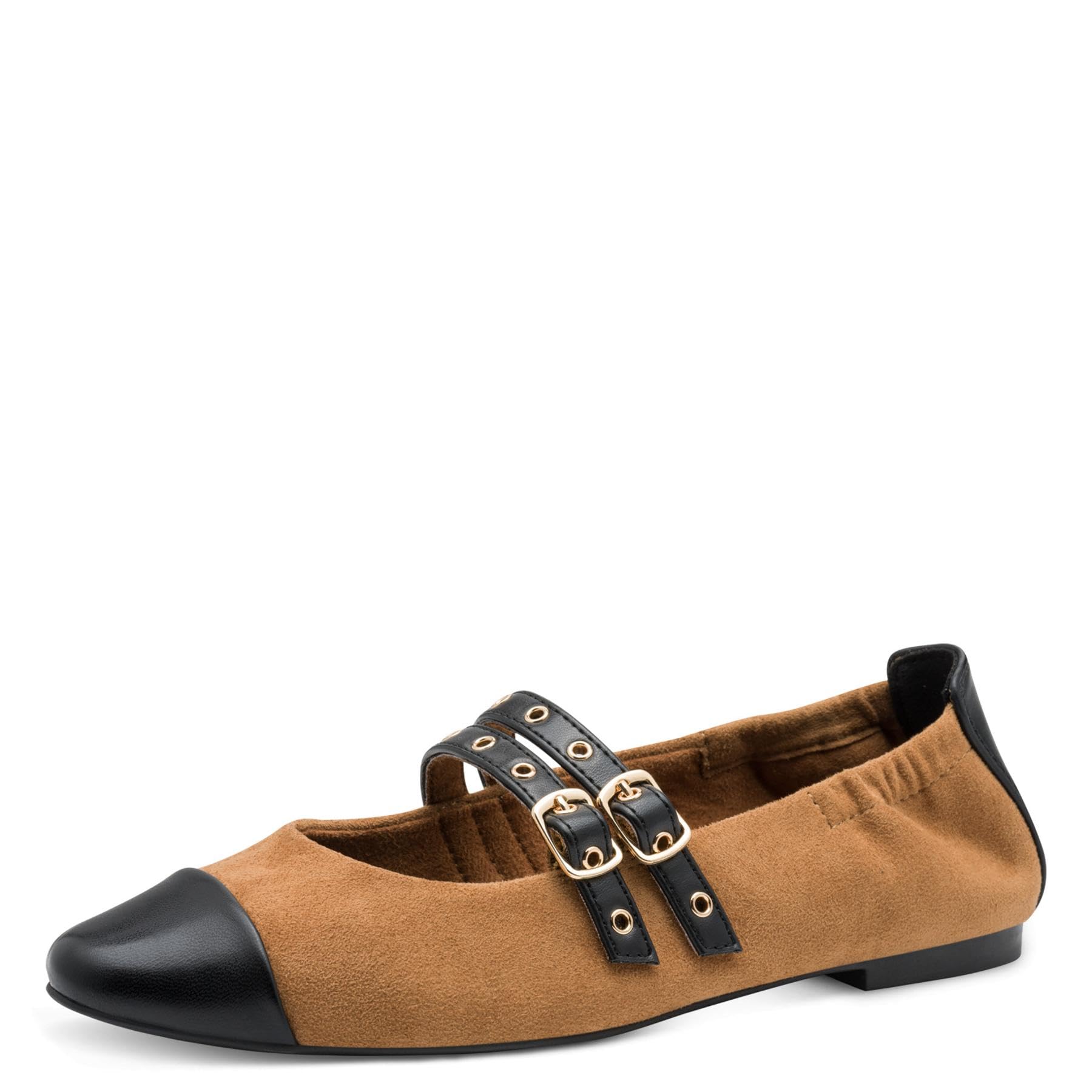 MARCO TOZZI Women's Ballerinas 2-22107-45 Ballet Flats, Camel Comb, 7 UK, Camel Comb, 7 UK
